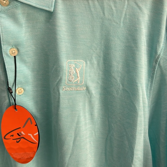 Greg Norman - TPC Scottsdale Logo Modern Performance Polo sz XL - Picture 2 of 6